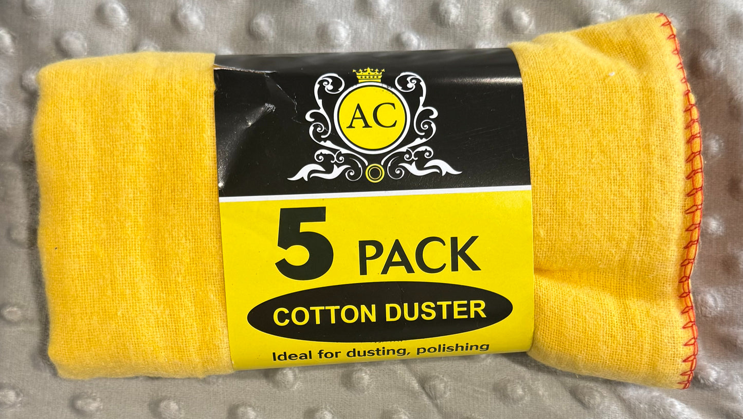 5PK Cotton Dusters