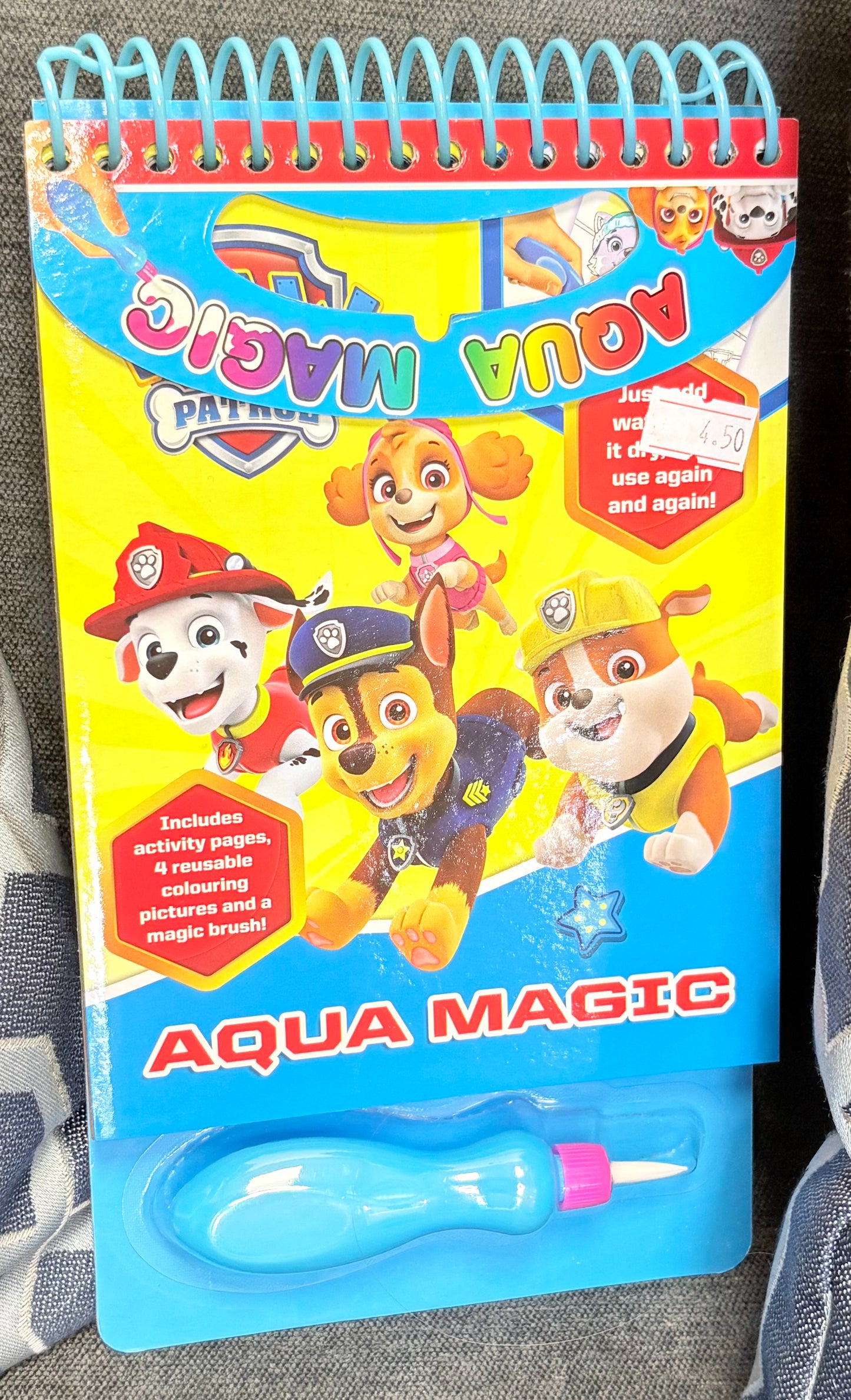 Children's Aqua Magic Paw Patrol Book
