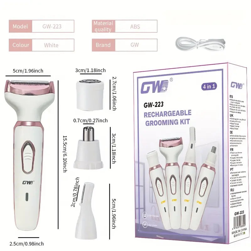 Rechargeable Grooming Kit