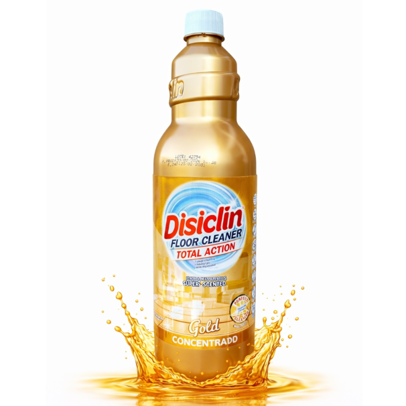 Disiclin Concentrated Floor & Multisurface Cleaner 1 Litre - Gold