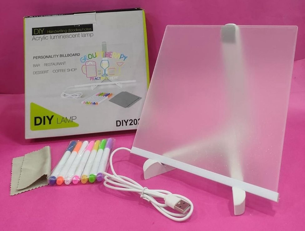 Acrylic Luminescent DIY Lamp
