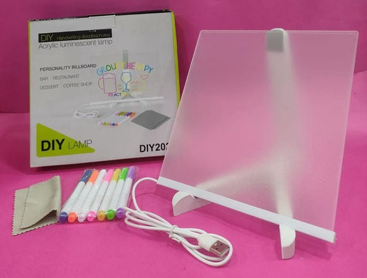Acrylic Luminescent DIY Lamp