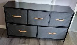 5 Drawer Fabric Drawers