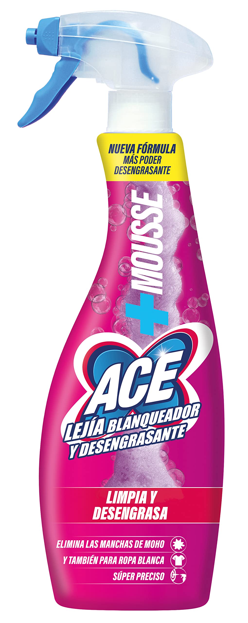 Ace 2 in 1 Cleaning Spray Mousse 700ml