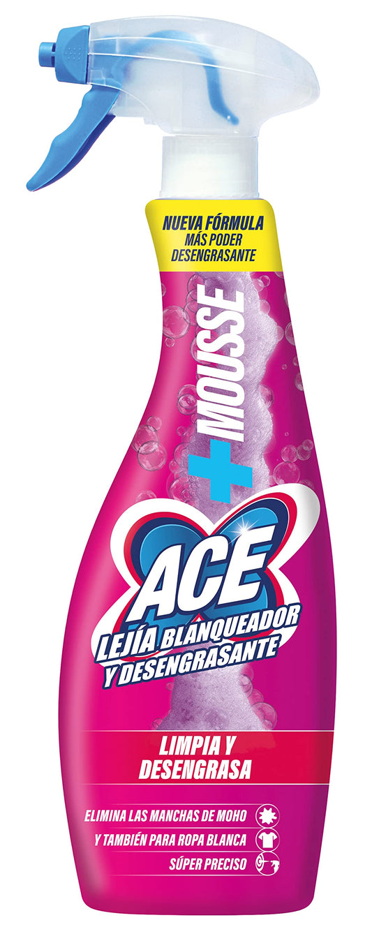 Ace 2 in 1 Cleaning Spray Mousse 700ml