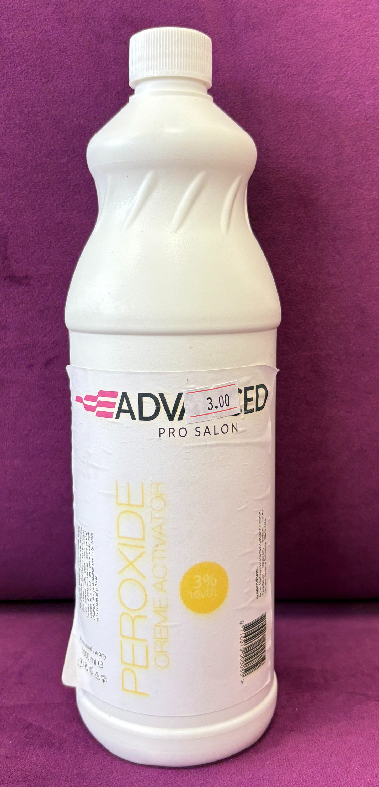 Advanced Pro Salon Peroxide Creme Activator 3%