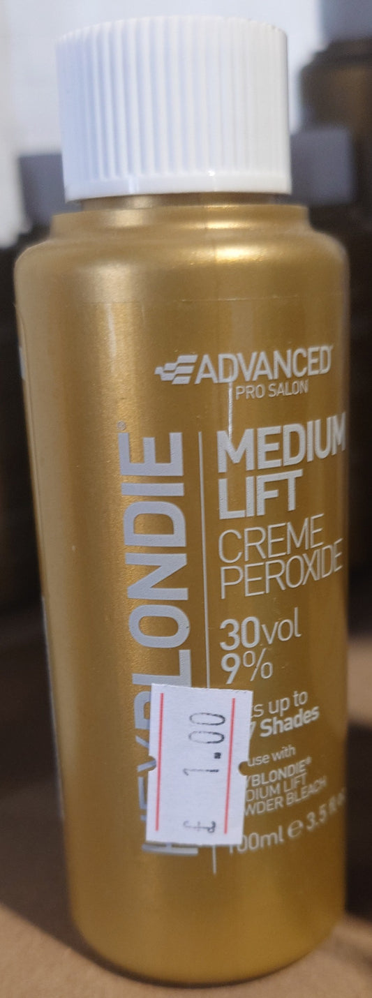 Advanced Pro Salon Medium Lift Creme Peroxide 9%