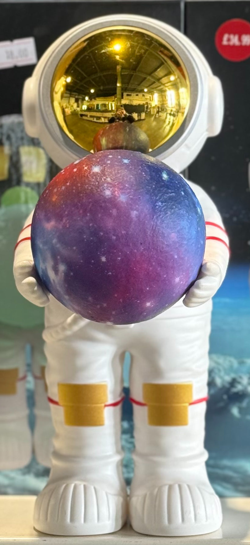 Astronaut Lamp Radio