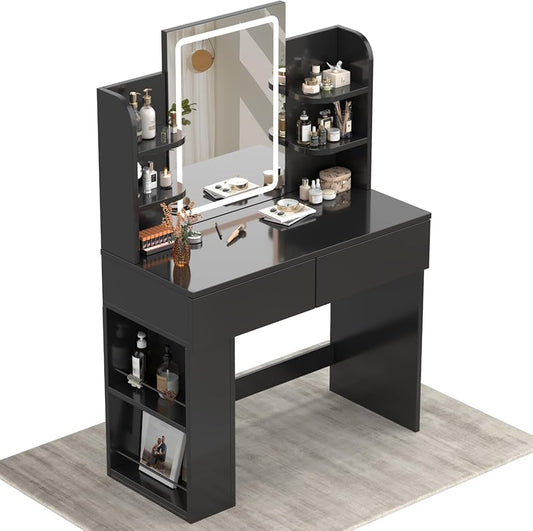 Black Dressing Table