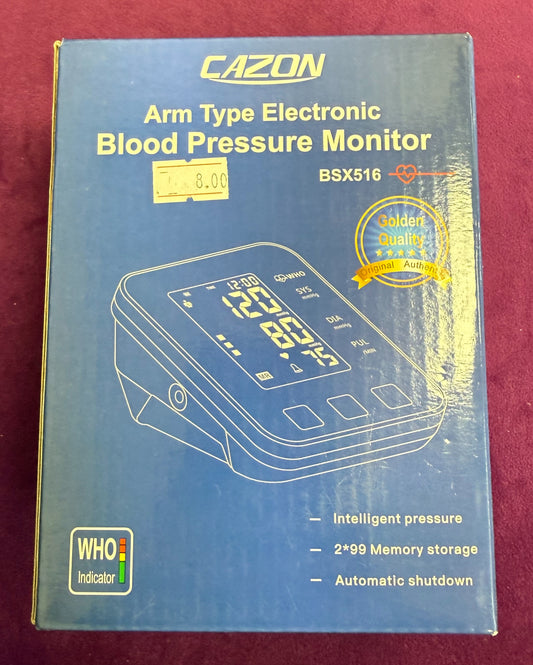 Cazon Arm Type Electronic Blood Pressure Monitor