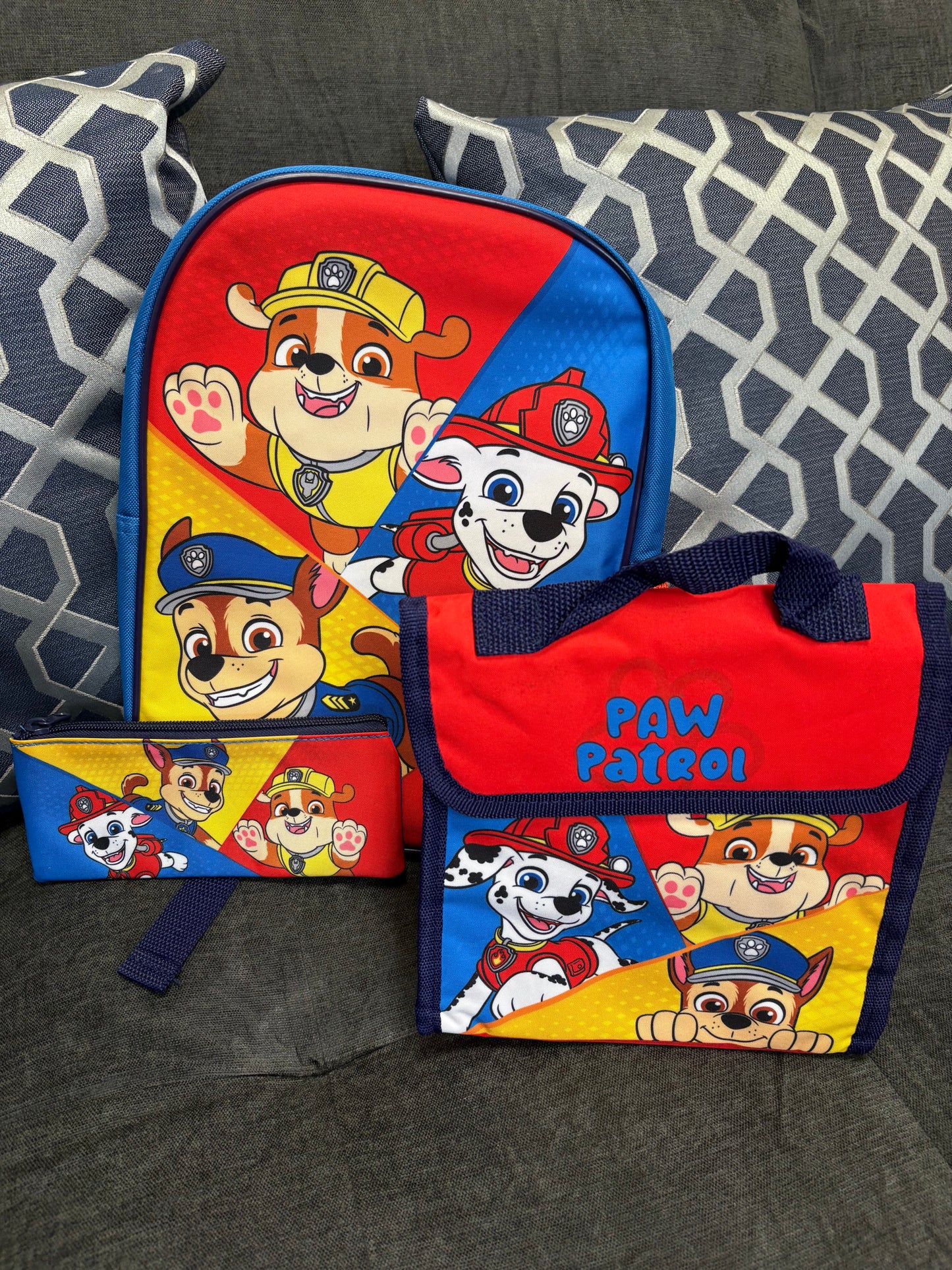 Children's 3pc Paw Patrol School Set