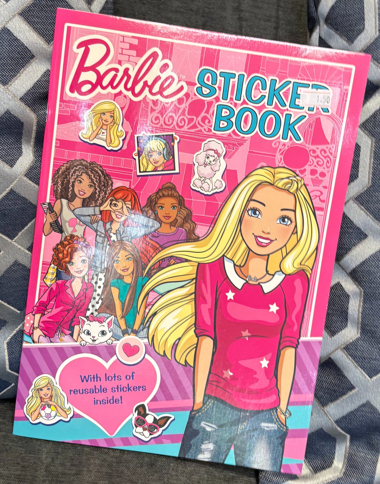 Children's Barbie Sticker Book