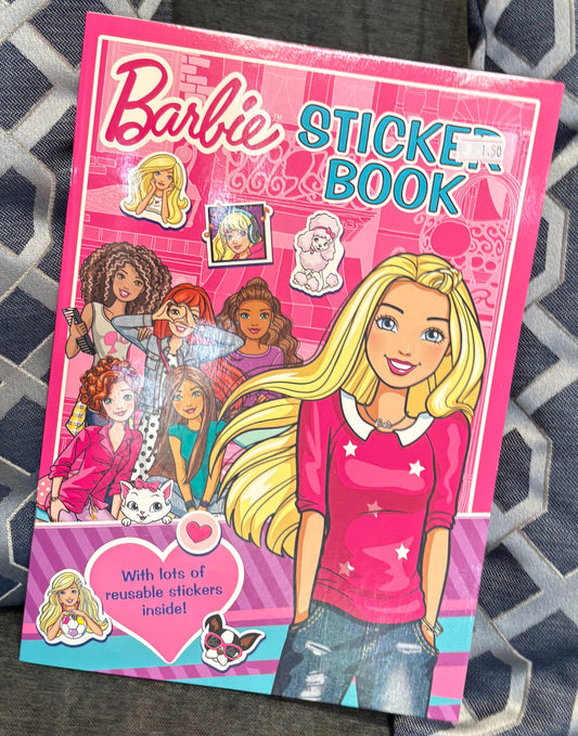 Children's Barbie Sticker Book