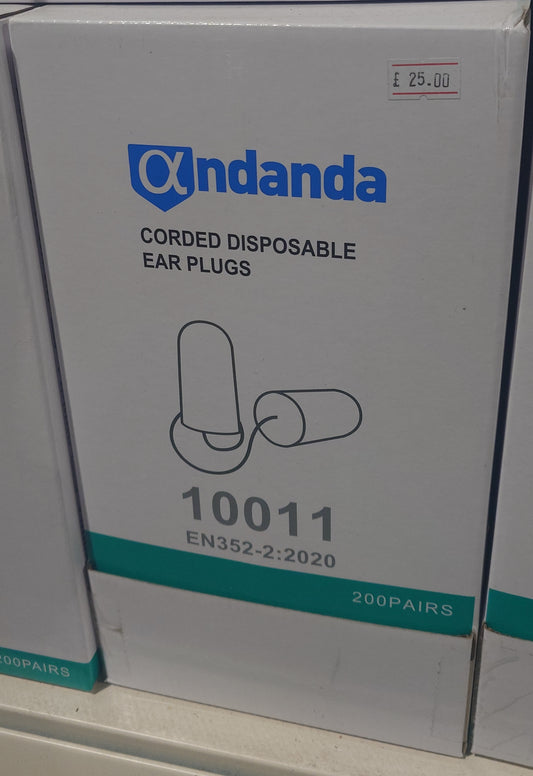 Corded Disposable Ear Plugs