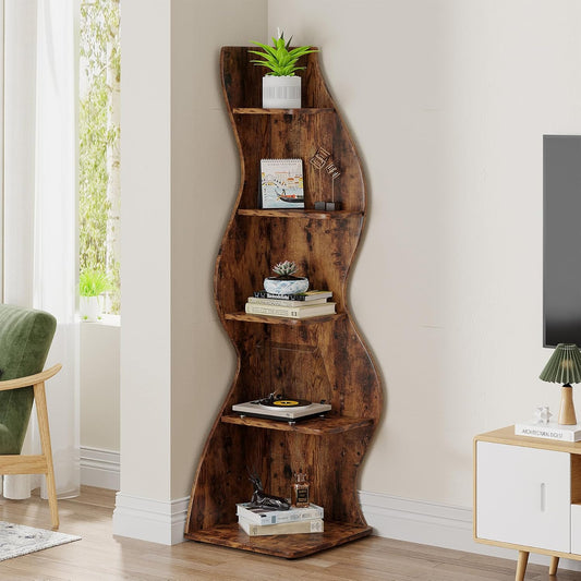 Curved Shelving Unit