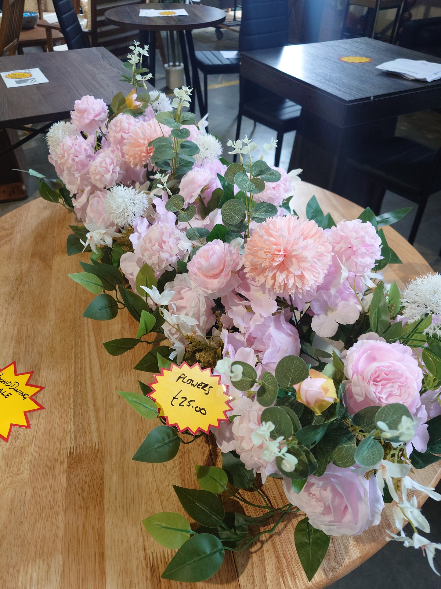 Faux Flower Arrangement