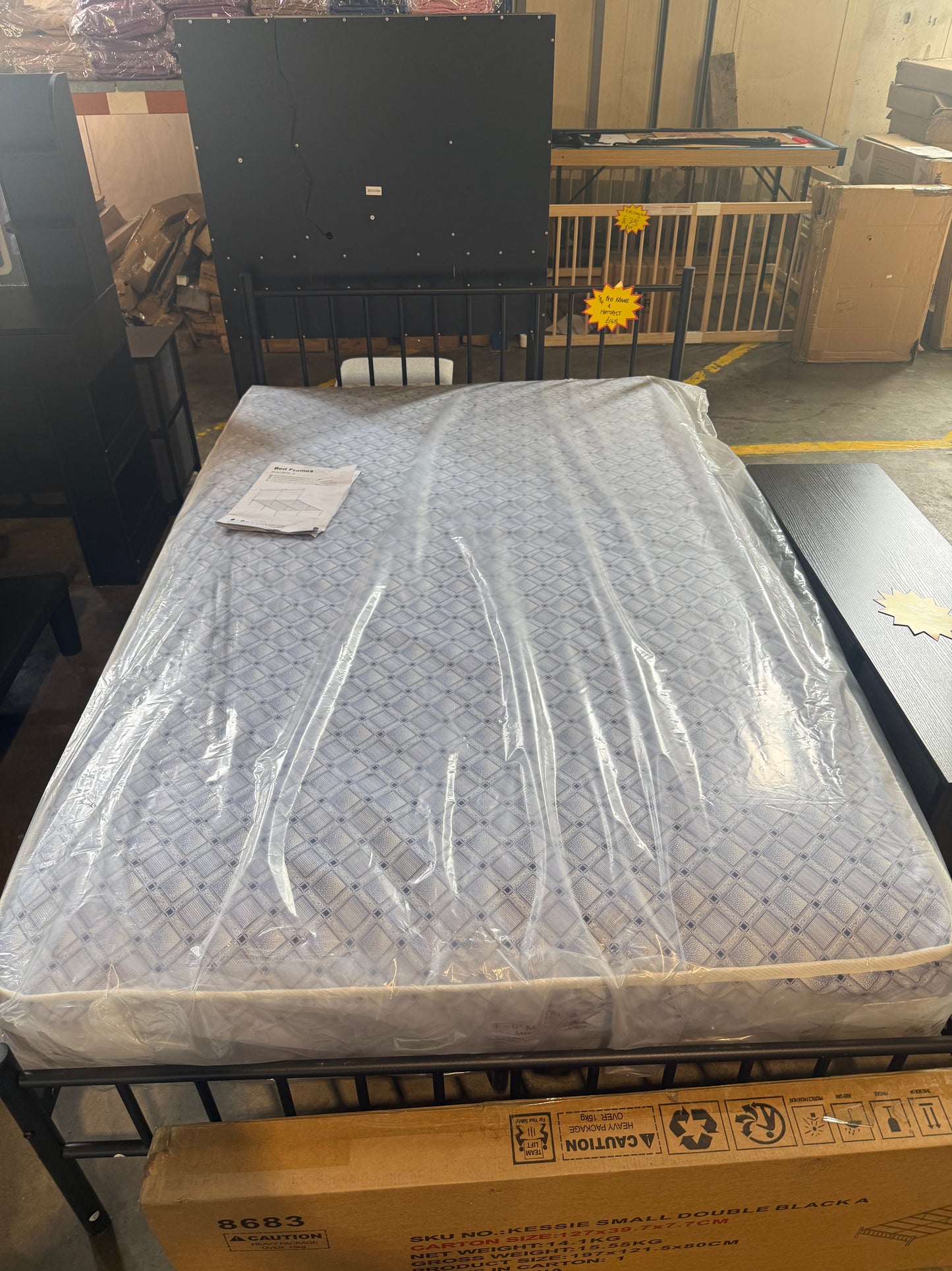 3/4 Bed Frame (Excluding Mattress)
