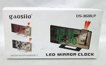 Led Mirror Laser Clock