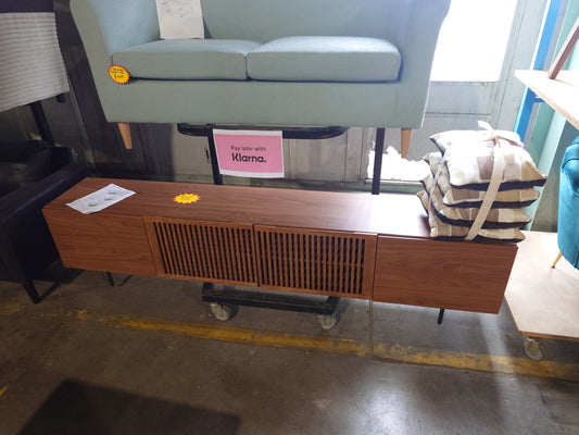 Modern Walnut TV Stand