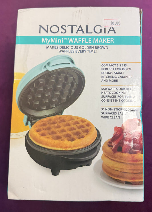 Nostalgia MyMini Waffle Maker