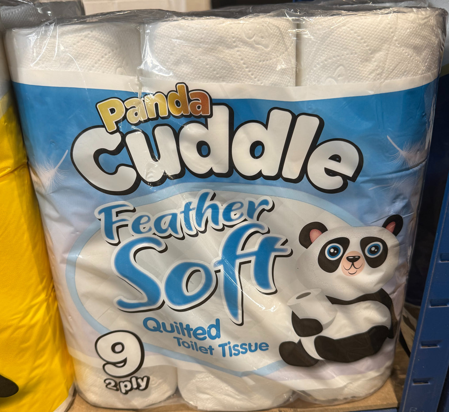 Panda Cuddle Soft Quilted 2ply Toilet Roll Feather Soft - 9 Pk