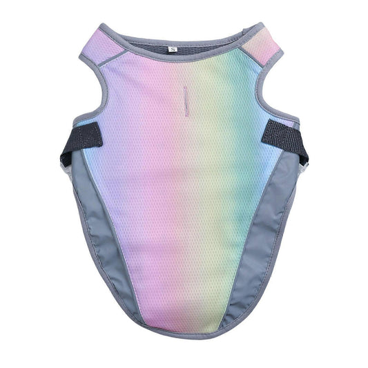 Rainbow Coloured Dog Coat