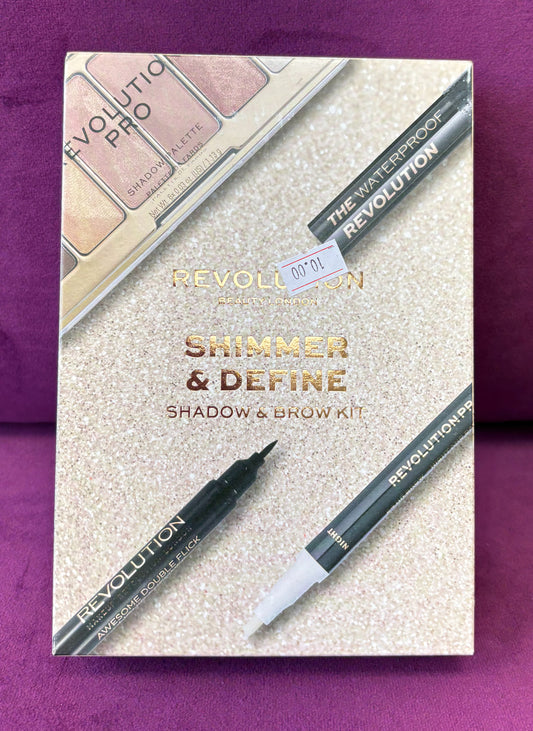 Revolution Shimmer Define Shadow and Brow Kit