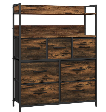 Wood-Effect Chest of Drawers