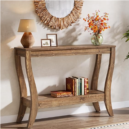 TRIBEWOOD Wood Console Table