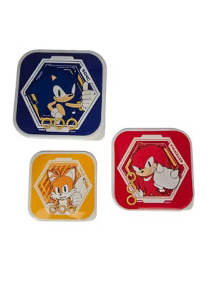 Sonic 3 Piece Lunch Container