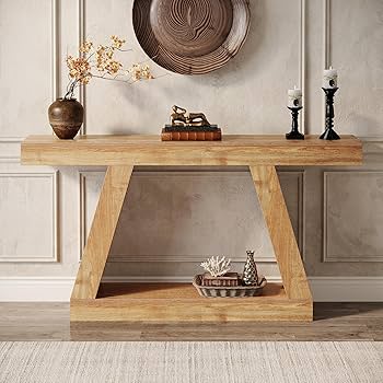 Tribesigns Farmhouse Console Table