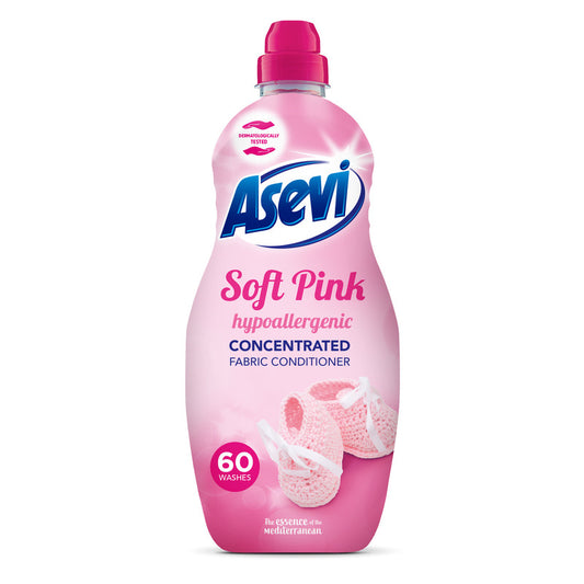 Asevi Hypoallergenic Concentrated Fabric Softener - Soft Pink