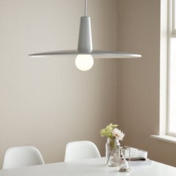 GoodHome Hibonit White Pendant Ceiling Light, (Dia)585mm