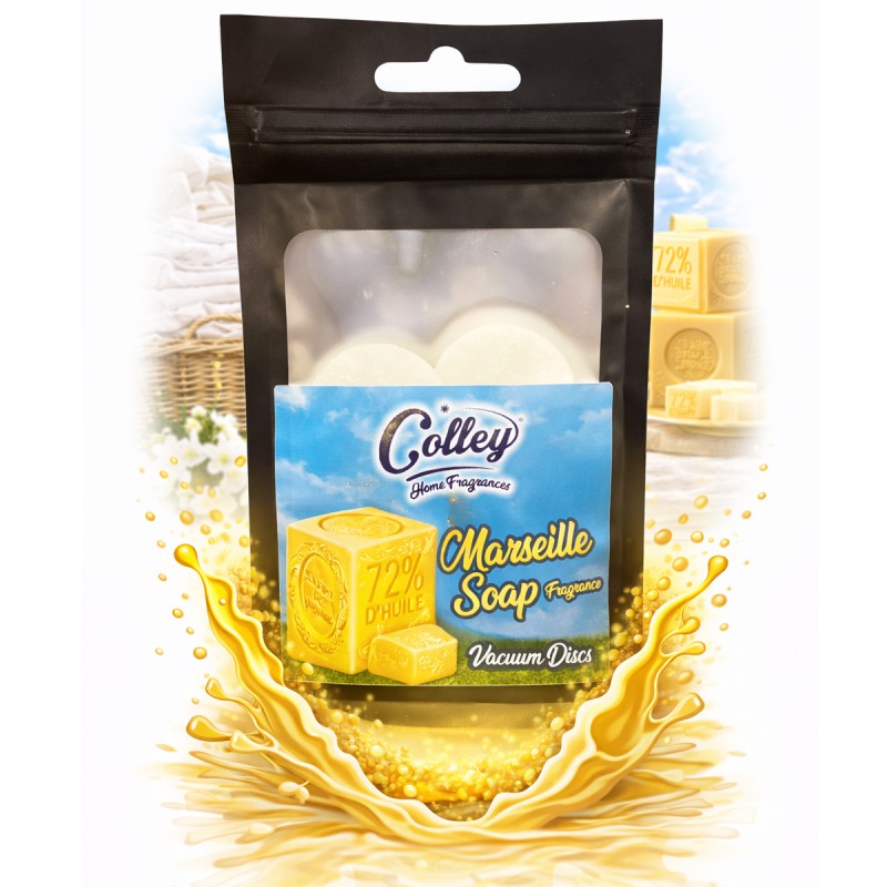 Colley Home Fragrances Marseille Soap Fragrance Vacuum Discs