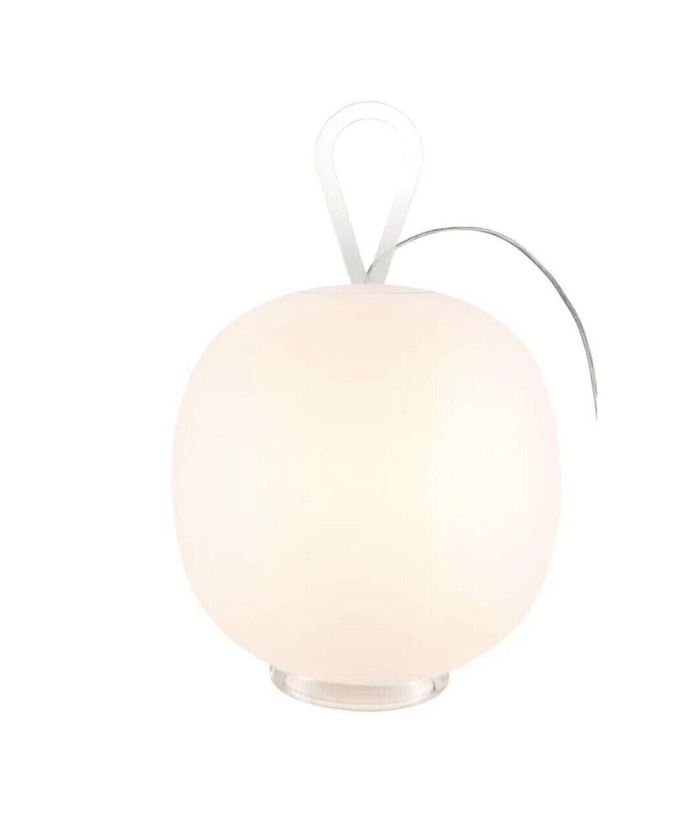 GoodHome Armanty White Table Lamp Light 44cm