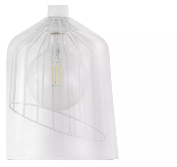 GoodHome Calaneo Matt White Table Lamp - Modern Home, Lamp White